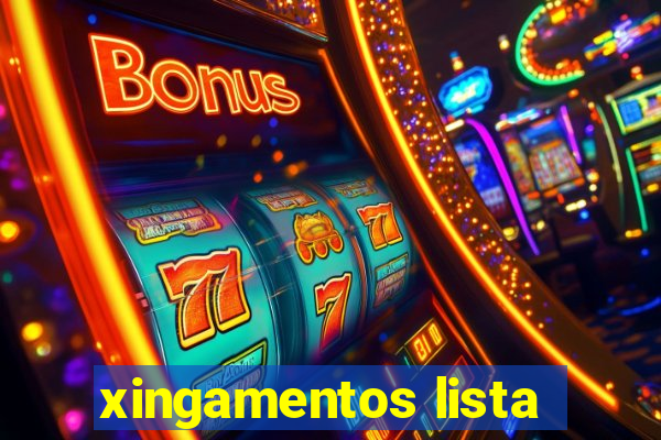 xingamentos lista